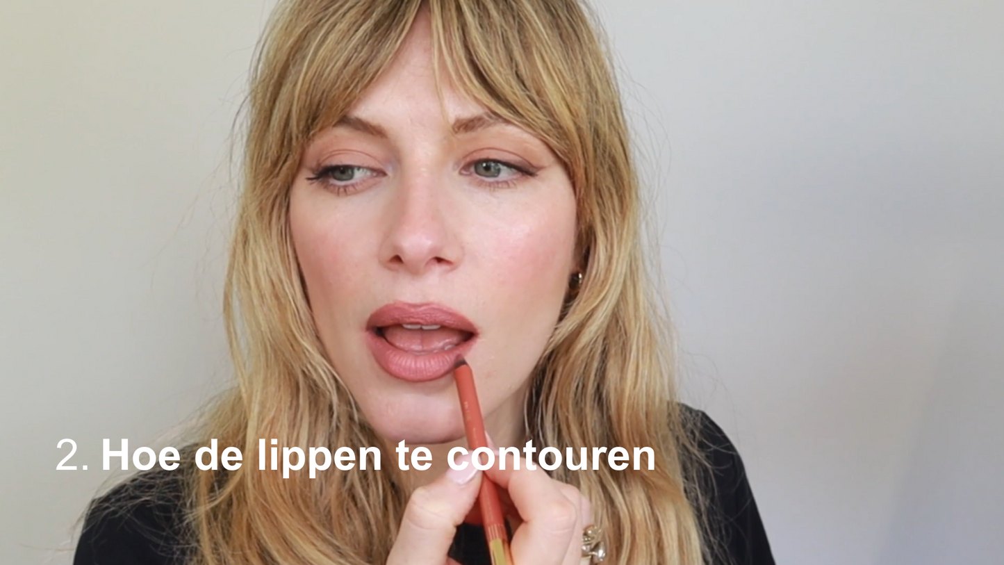 Lippen: 4 liptechnieken uitgelegd voor een perfecte gecontourde rode lip (Nederlands)